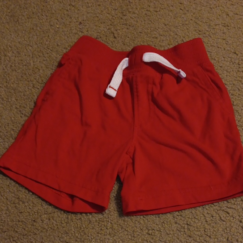 2T Lightning Bug Red Shorts